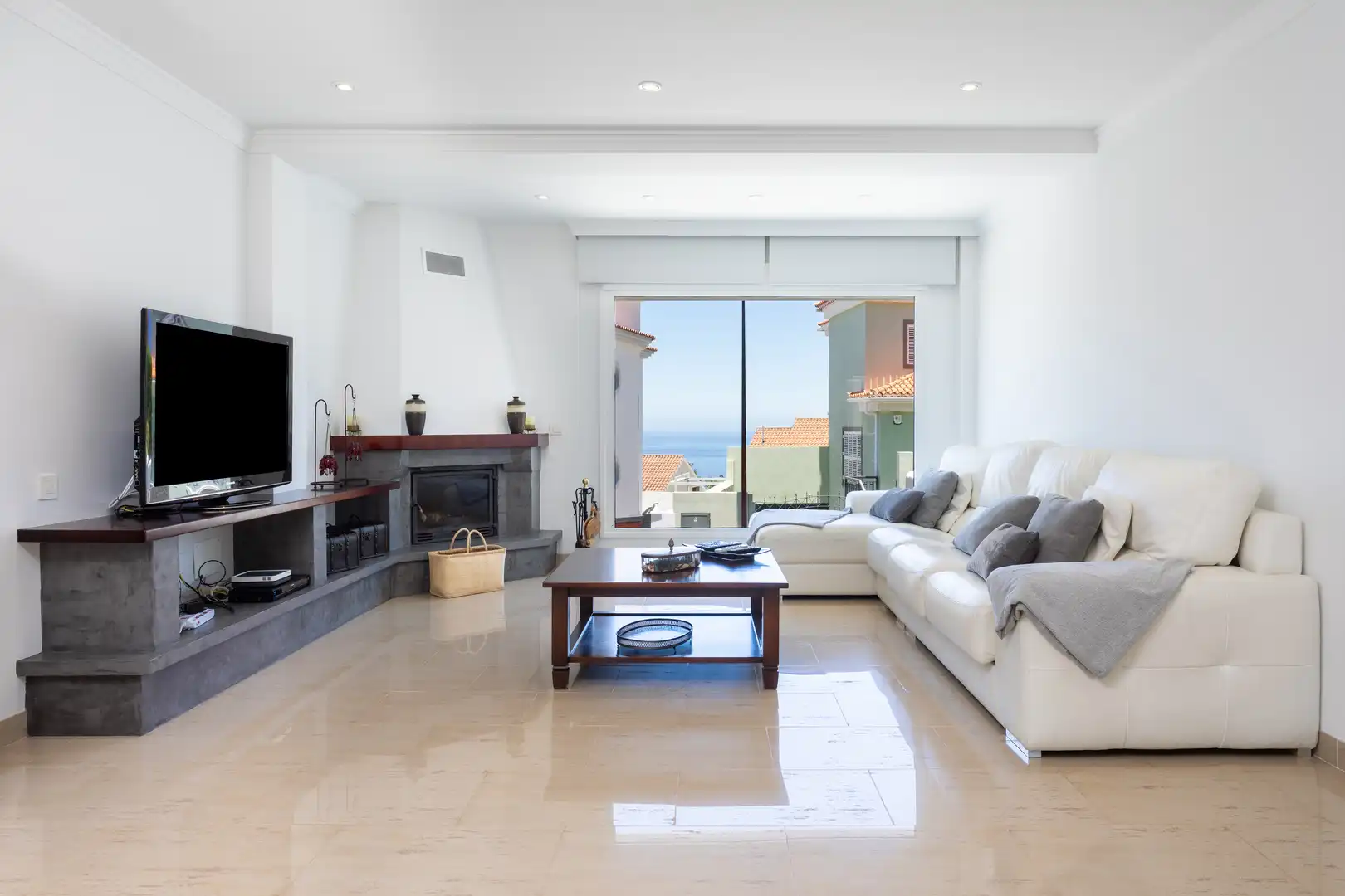 Sala d'estar de Casa o xalet en venda en La Orotava amb Aire condicionat, Jardí privat i Traster