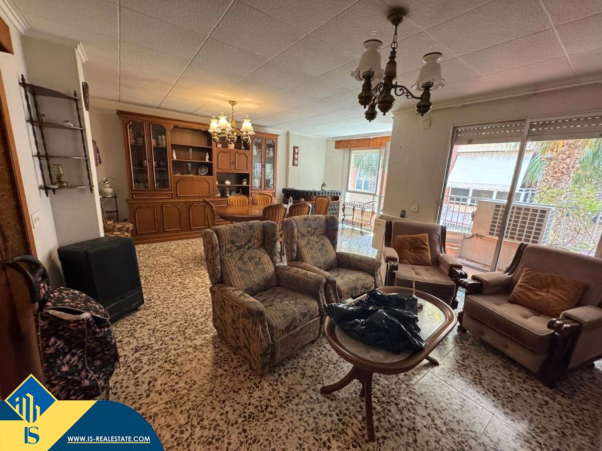 Living room of Apartment for sale in Torrevieja  with Heating, Terrace and Furnished
