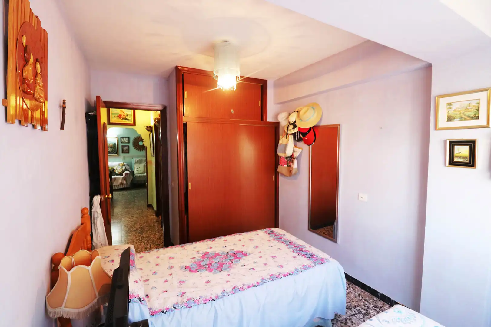 Dormitori de Apartament en venda en Guardamar del Segura amb Aire condicionat, Terrassa i Moblat