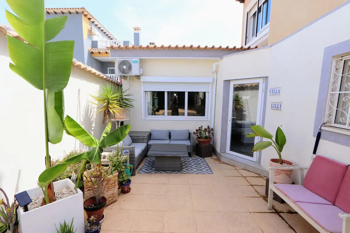 Terraza de Casa o chalet en venta en Alicante / Alacant con Aire acondicionado, Jardín privado y Terraza