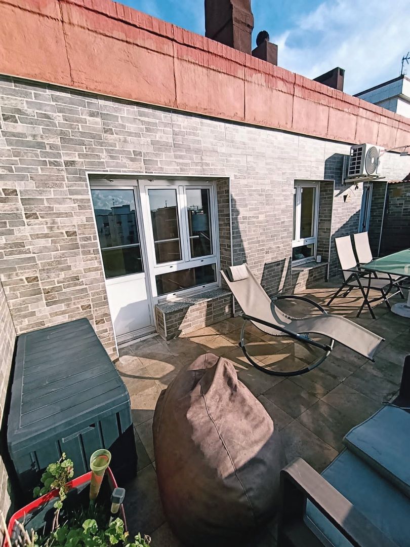 Terraza de Ático en venta en Gijón  con Calefacción, Parquet y Terraza
