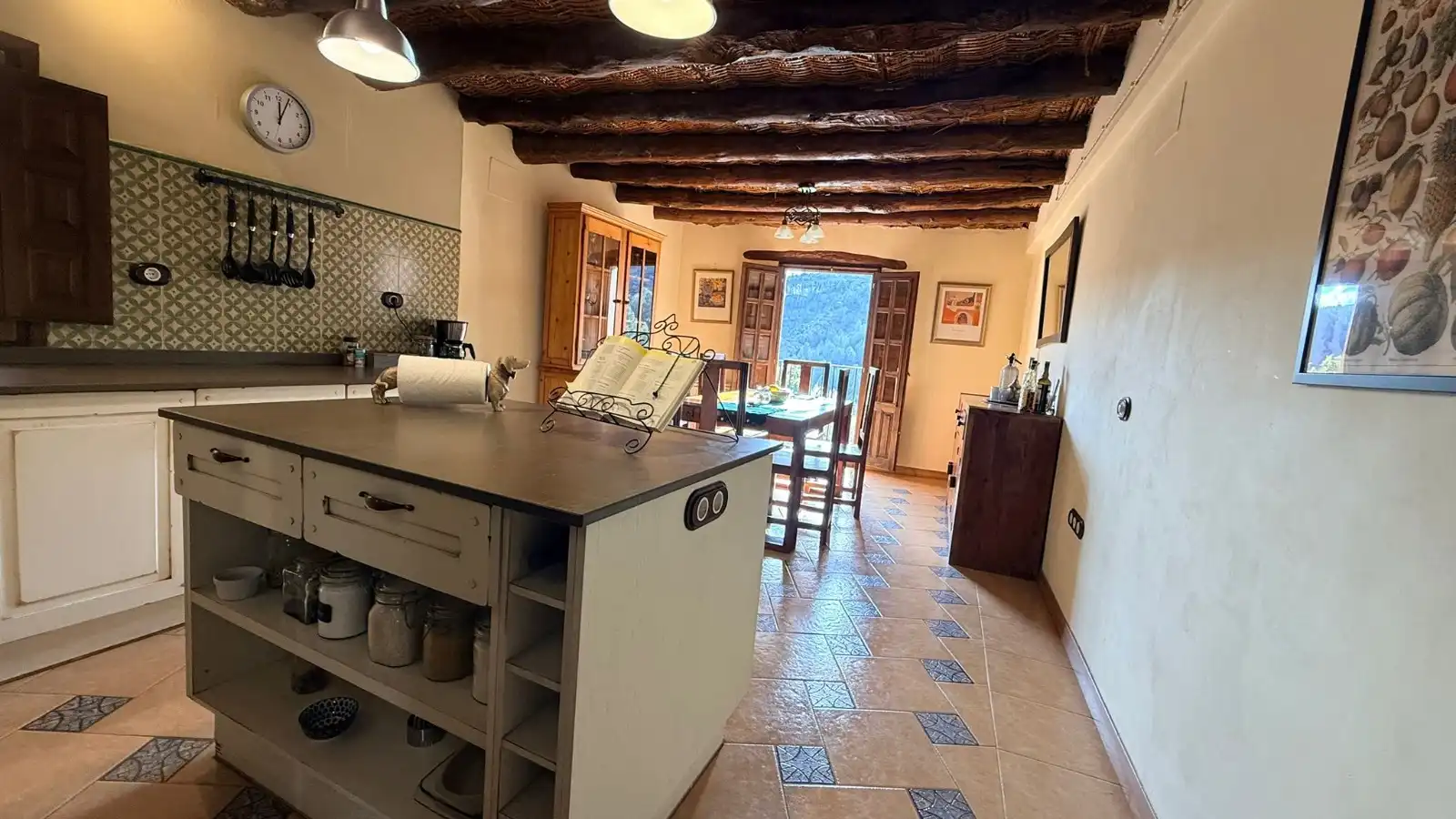 Cuina de Casa o xalet en venda en Castellote amb Terrassa i Traster