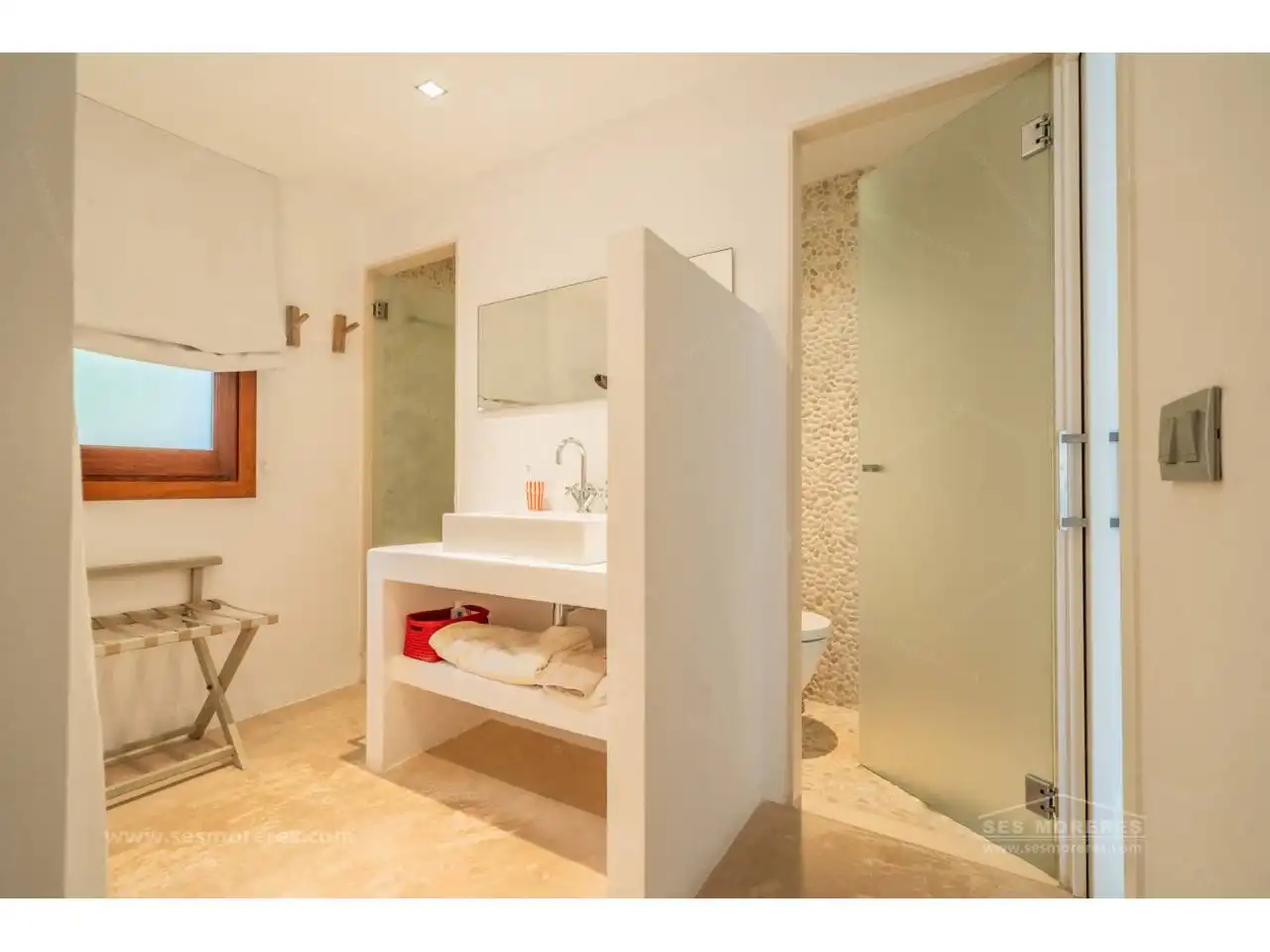Bany de Casa o xalet en venda en Maó - Mahón amb Aire condicionat, Jardí privat i Terrassa