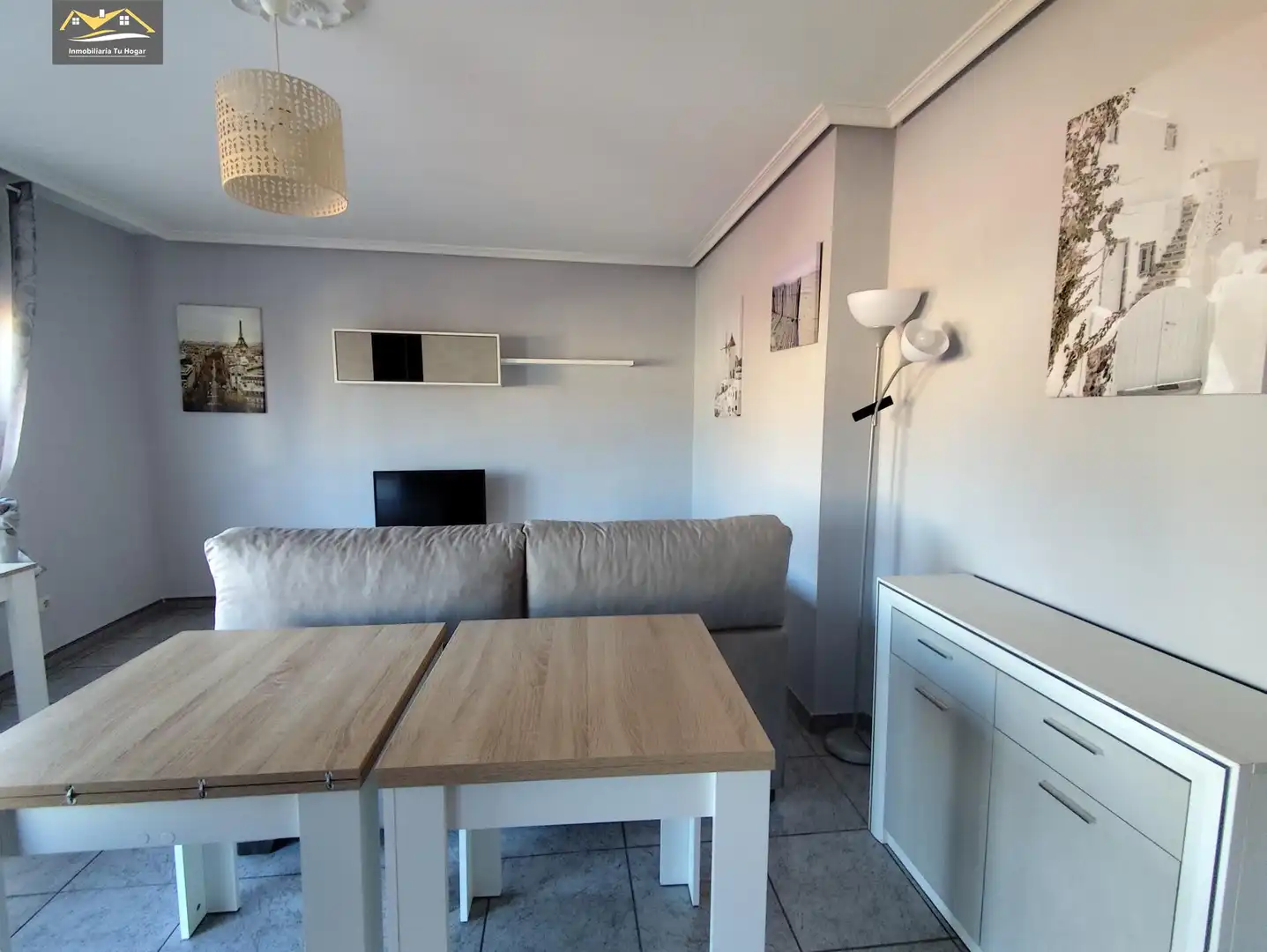 Living room of Flat for rent in Verín  with Heating, Terrace and Furnished