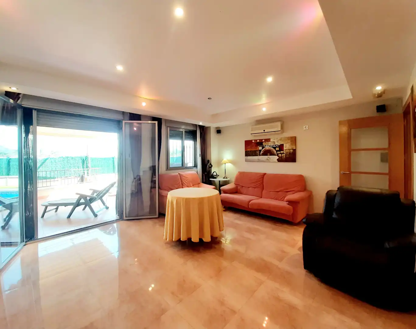 Sala de estar de Casa o chalet en venta en Villanueva del Río Segura con Aire acondicionado, Calefacción y Jardín privado