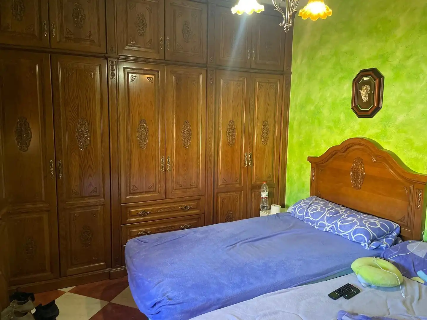 Bedroom of Houses for sale in Chimeneas  with Air Conditioner, Private garden and Terrace