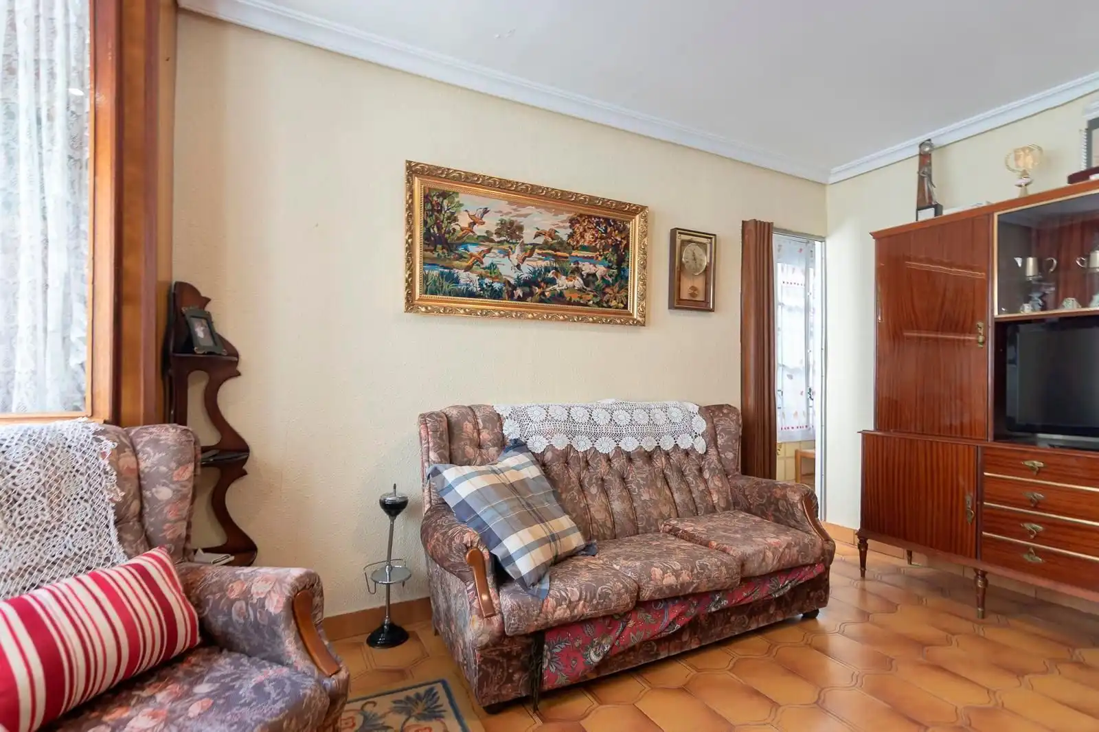 Living room of Houses for sale in Lerín  with Furnished and Balcony