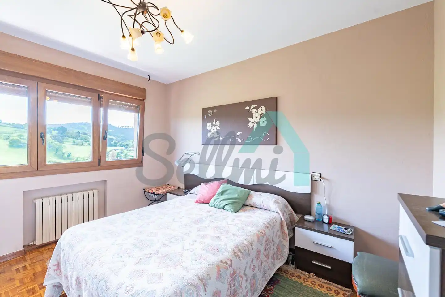 Bedroom of Houses for sale in Gijón   with Heating, Private garden and Terrace