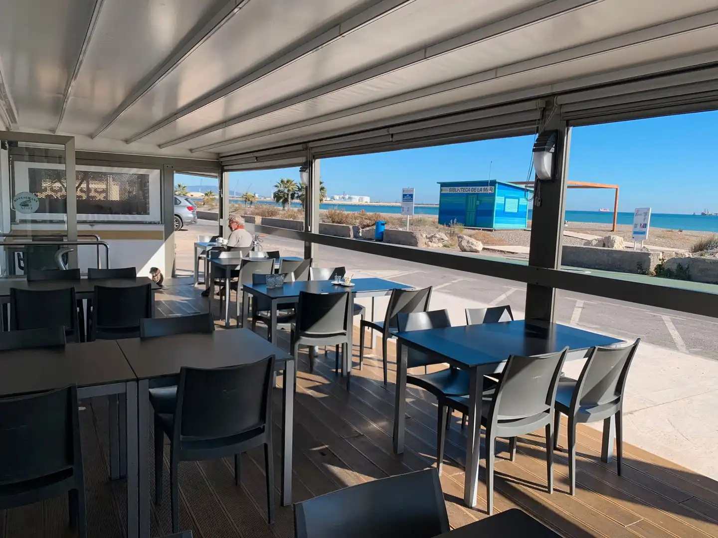 Terrasse von Geschaftsraum zum Verkauf in Almazora / Almassora