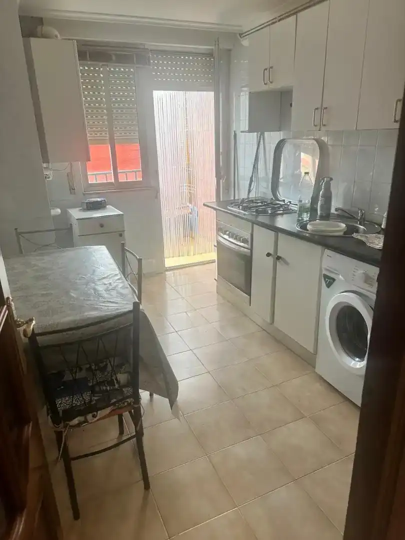 Küche von Wohnung zur Miete in La Bañeza  mit Privatgarten und Möbliert