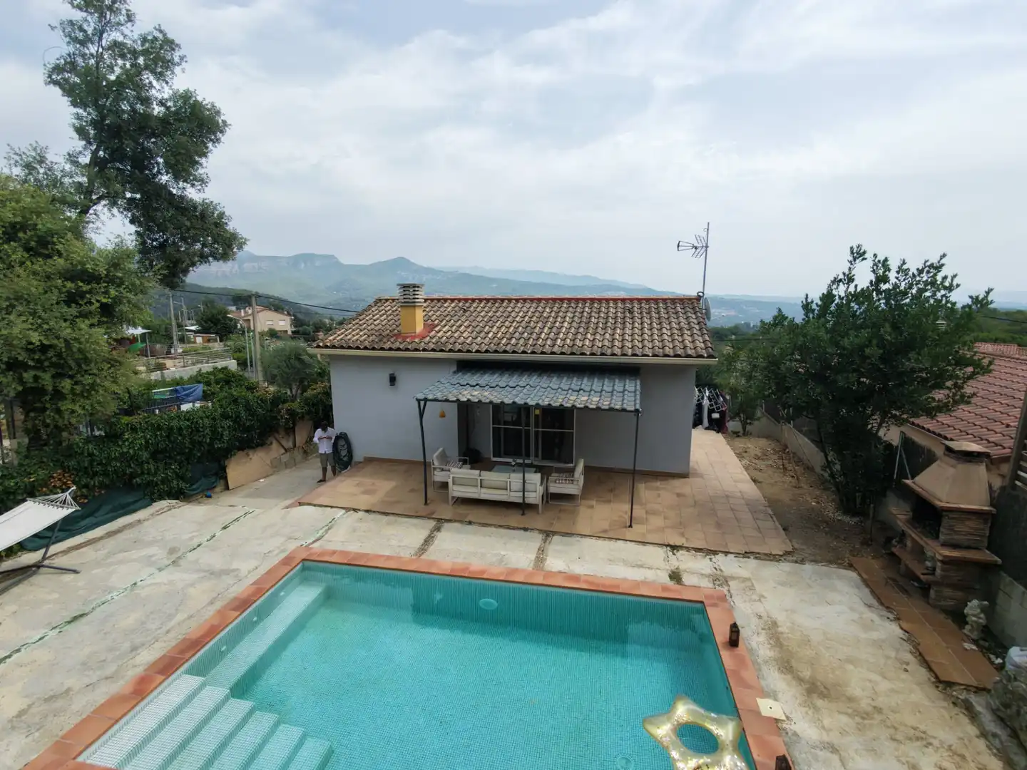 Piscina de Casa o xalet en venda en Bigues i Riells del Fai amb Aire condicionat, Calefacció i Jardí privat