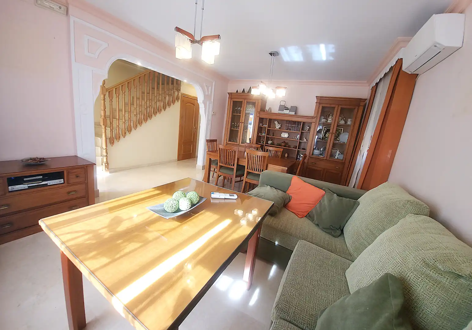 Dining room of Detached homes for sale in Jun  with Air Conditioner, Heating and Private garden
