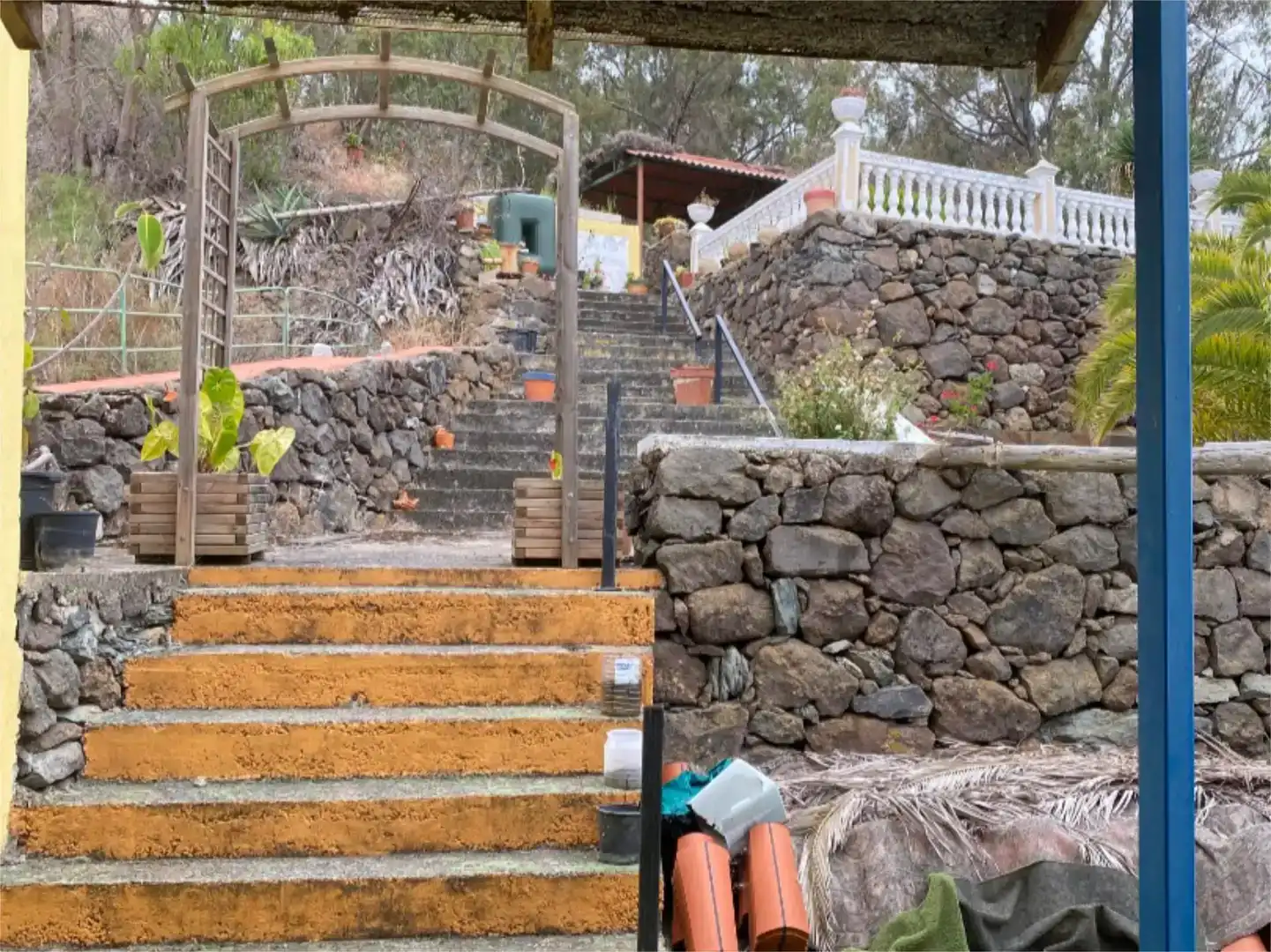 Jardín de Casa o chalet en venta en Gáldar con Piscina