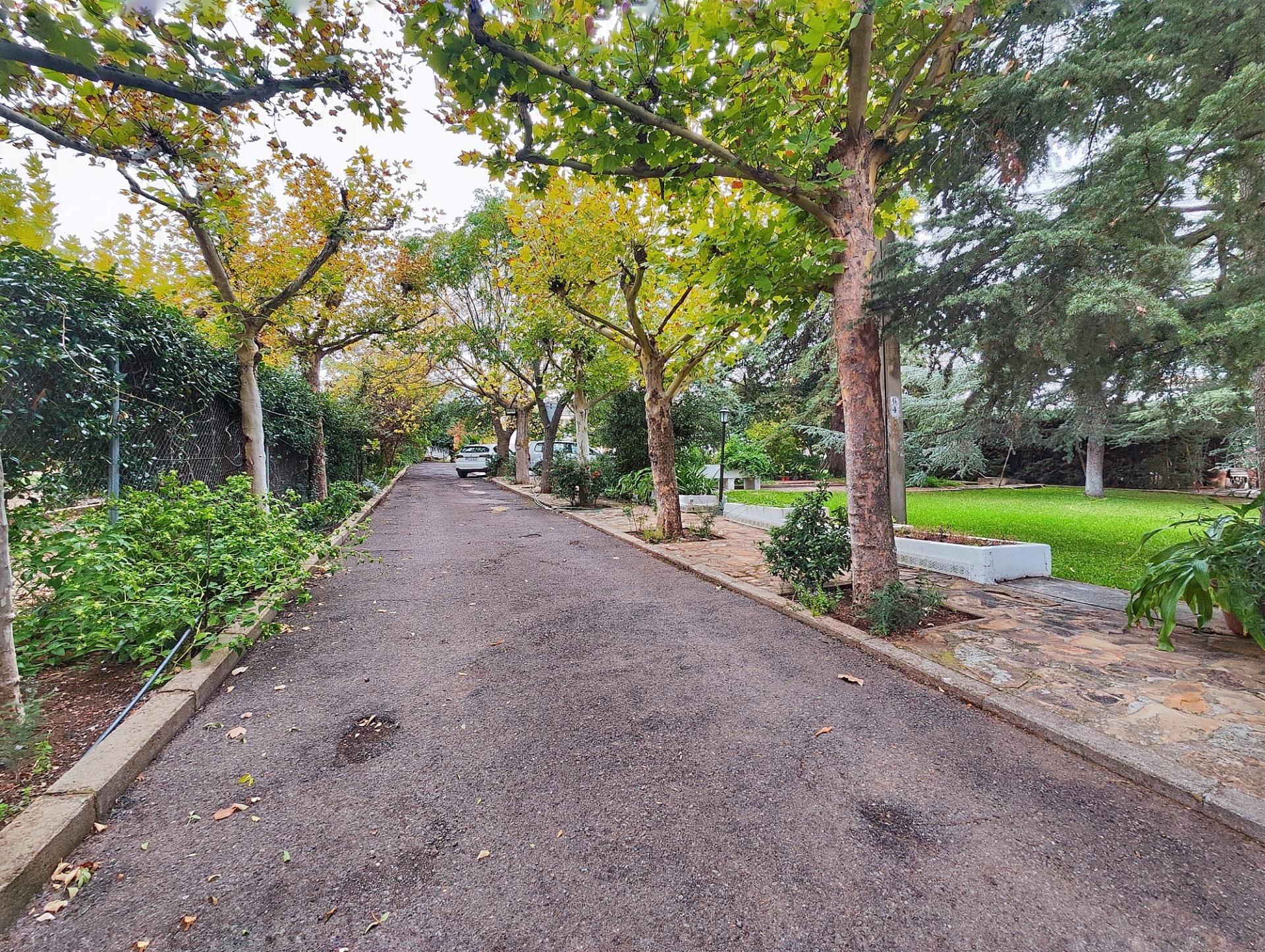Vista exterior de Casa o xalet en venda en Puertollano amb Aire condicionat, Calefacció i Jardí privat