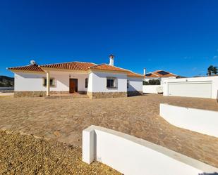 Vista exterior de Casa o xalet en venda en Arboleas amb Aire condicionat, Terrassa i Piscina