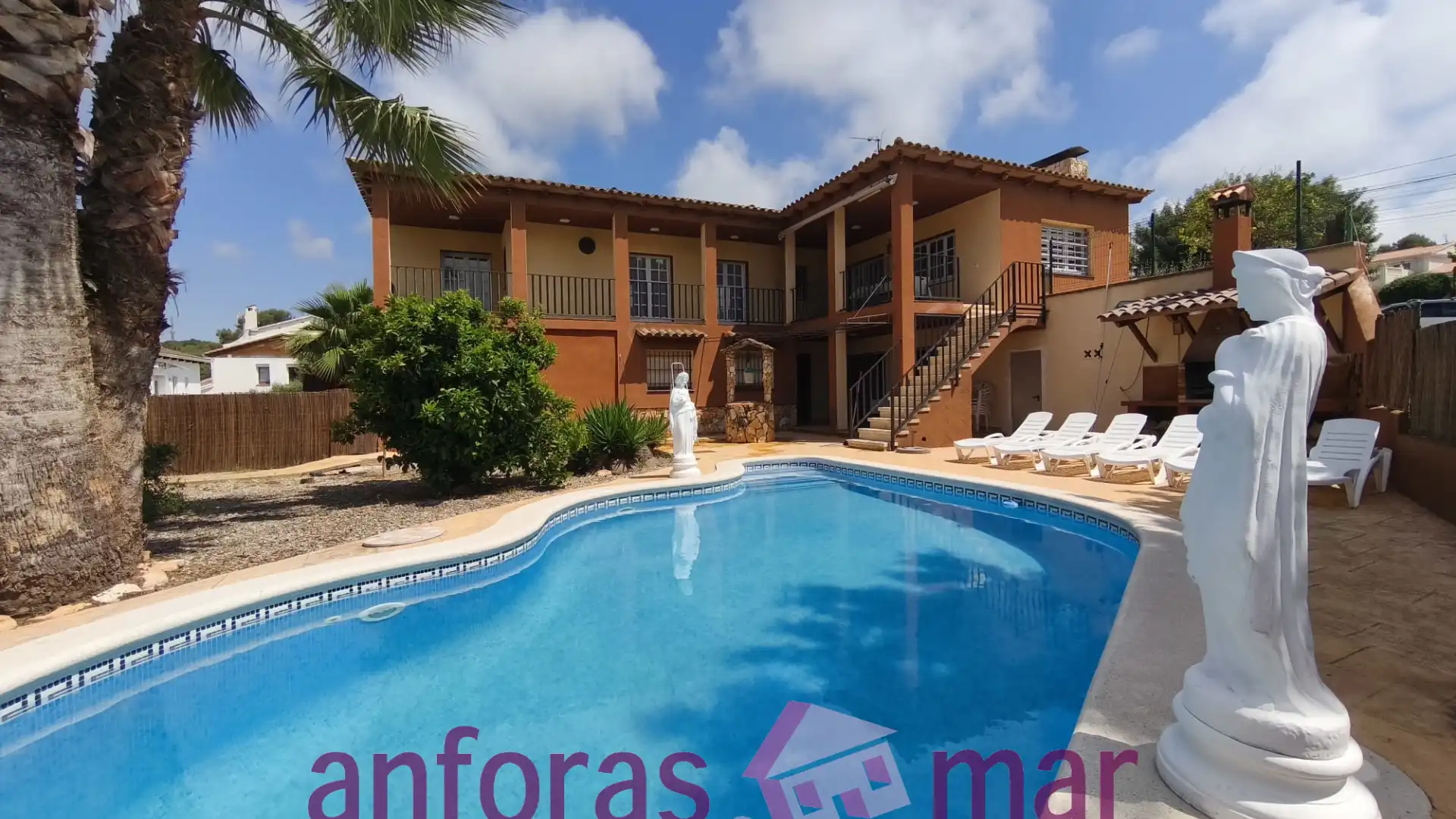 Vista exterior de Casa o xalet en venda en Creixell amb Calefacció, Jardí privat i Terrassa