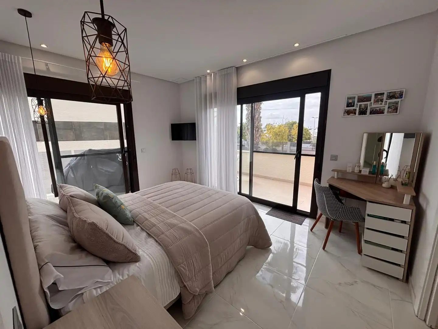 Bedroom of Houses for sale in Torre-Pacheco  with Air Conditioner, Heating and Private garden