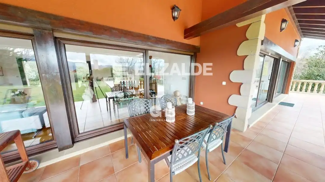 Terrassa de Casa o xalet en venda en Hondarribia amb Calefacció, Jardí privat i Terrassa