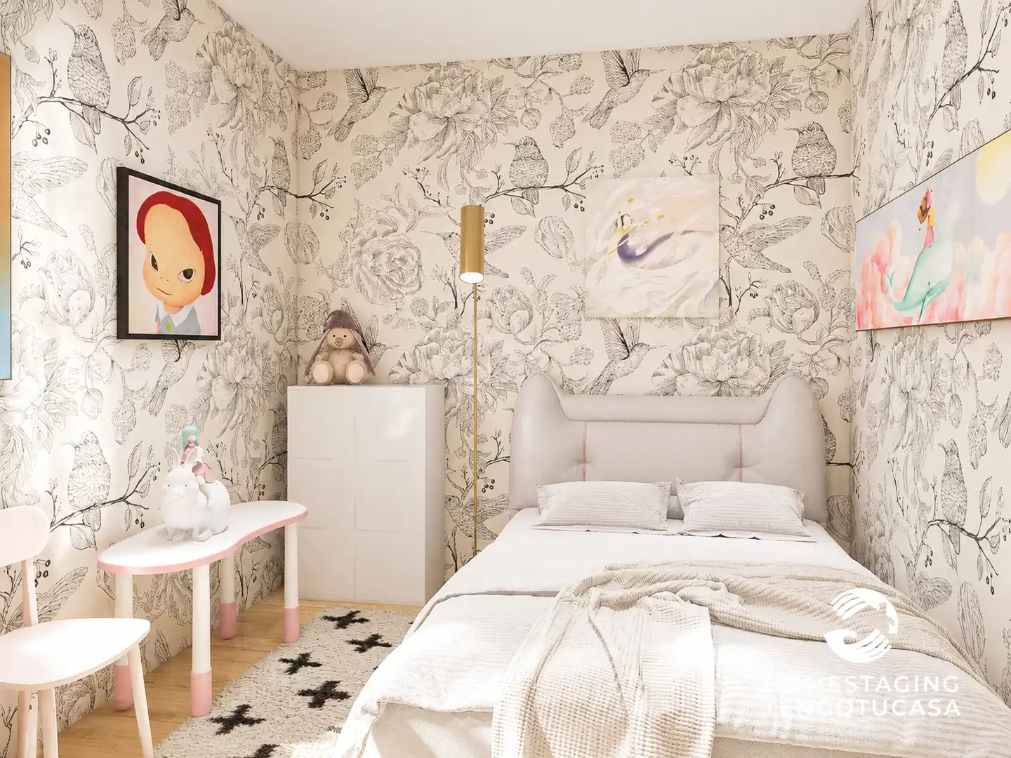 Bedroom of Flat for sale in Madrid
