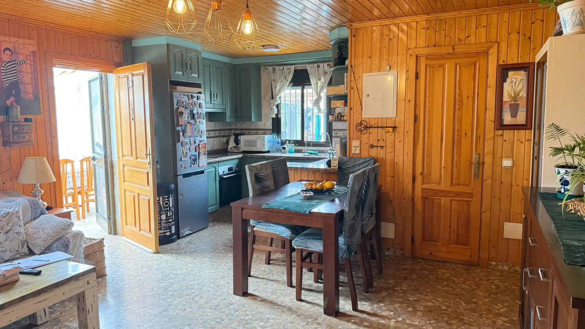 Küche von Country house zum Verkauf in Vélez-Málaga mit Klimaanlage, Privatgarten und Terrasse