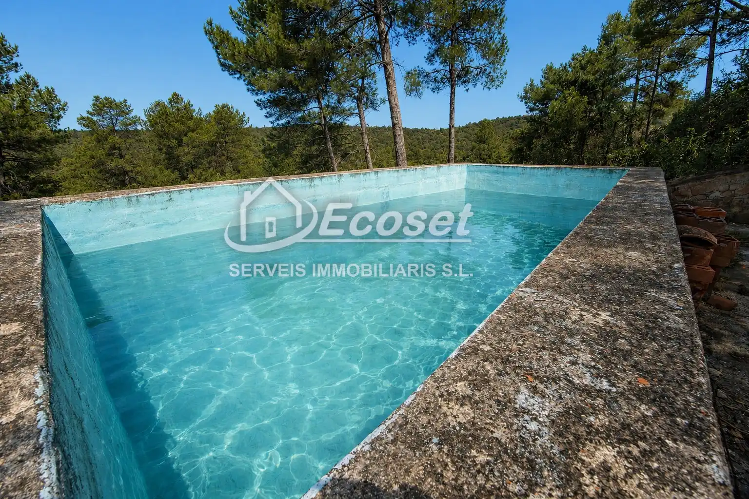 Piscina de Casa o chalet en venta en Vallirana con Calefacción, Jardín privado y Terraza