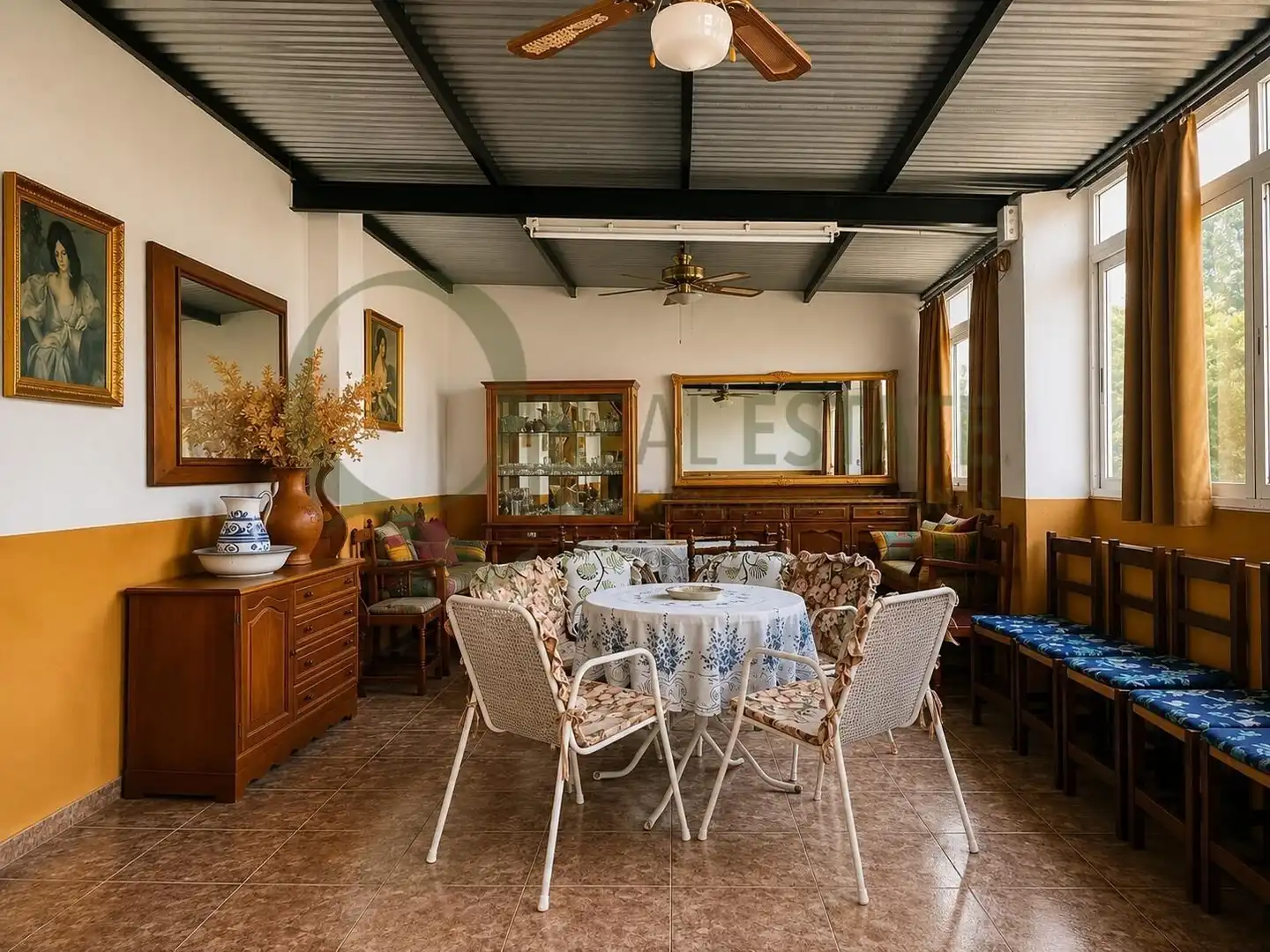 Comedor de Casa o chalet en venta en Villena con Jardín privado, Piscina y Amueblado