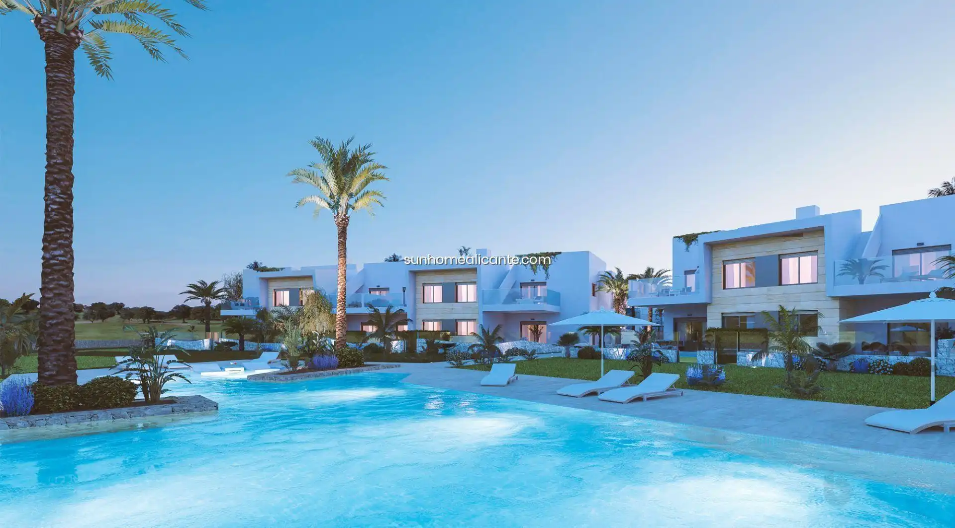 Vista exterior de Piso en venta en Pilar de la Horadada con Aire acondicionado, Calefacción y Jardín privado