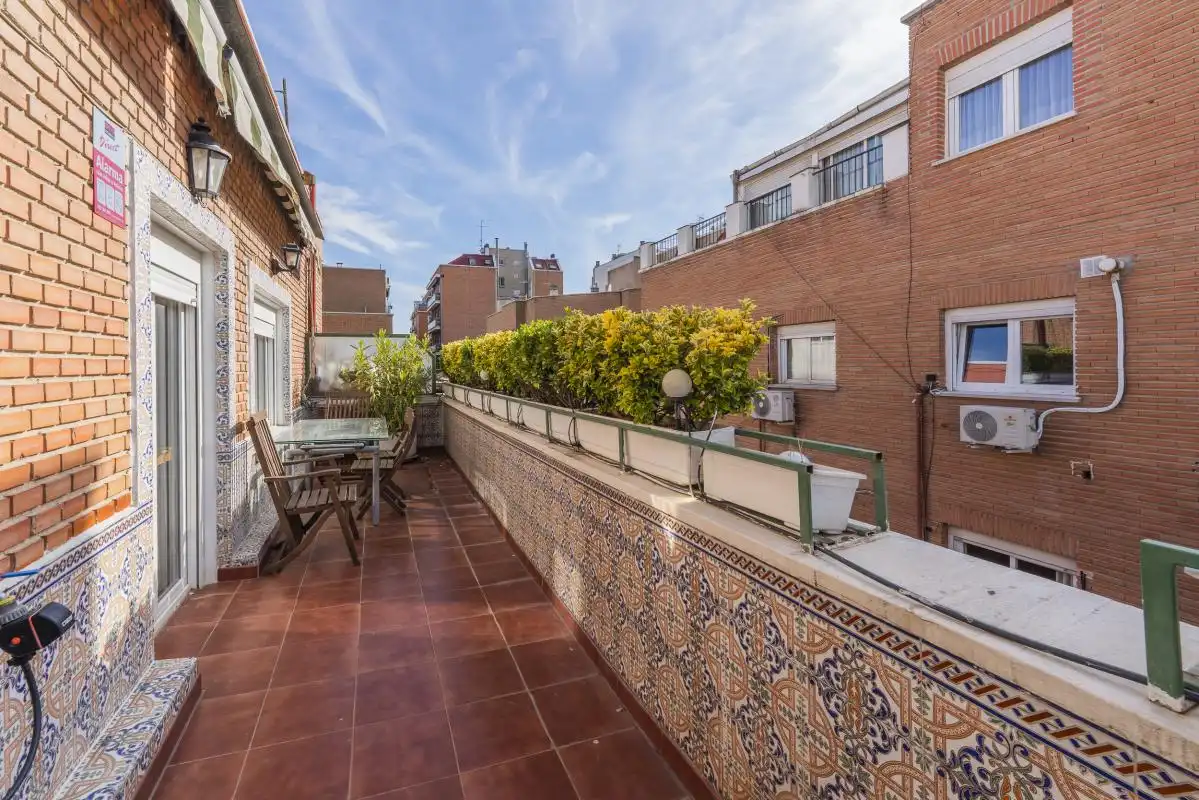 Terraza de Piso en venta en Madrid con Calefacción, Terraza y Balcón