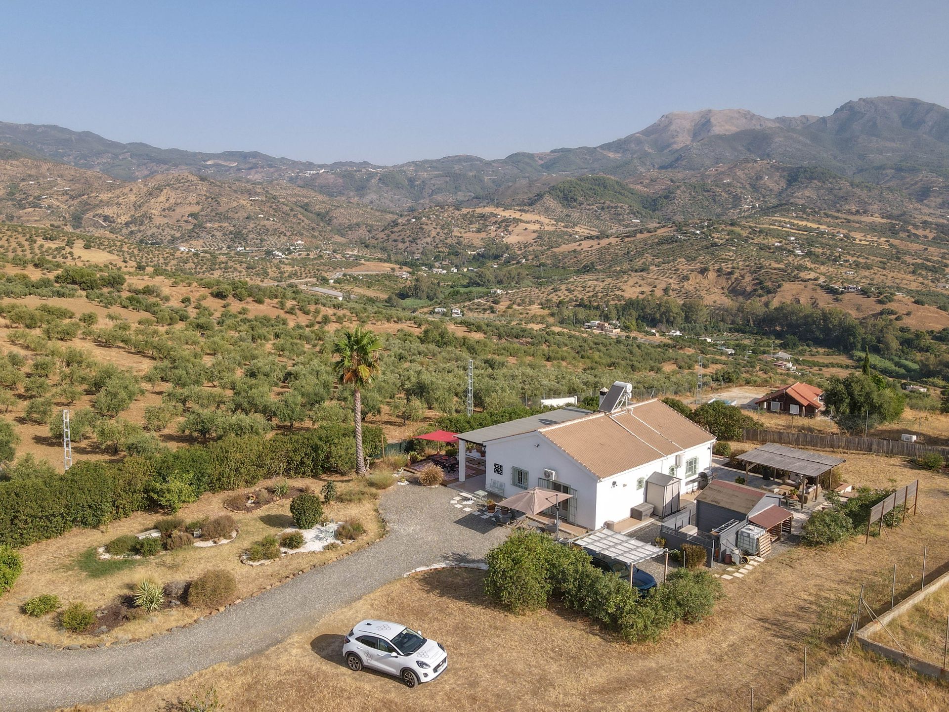Exterior view of House or chalet for sale in Tolox  with Air Conditioner, Private garden and Storage room