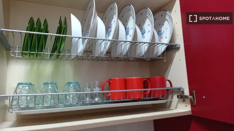 Kitchen of Flat for share in Jaén  with Air Conditioner, Heating and Terrace