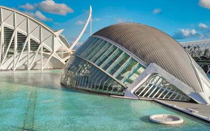 Exterior view of Flat for sale in  Valencia Capital  with Air Conditioner and Balcony