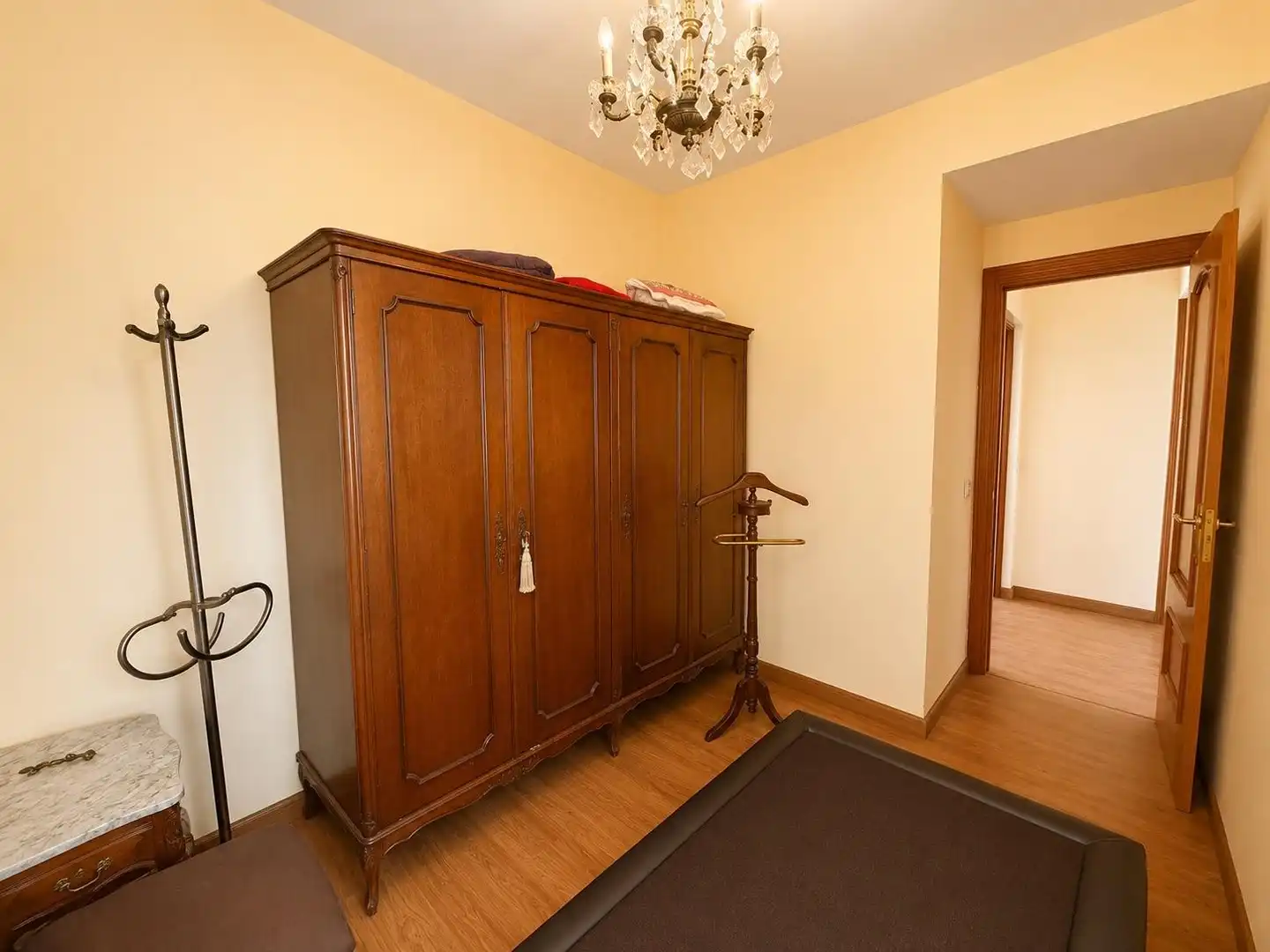 Schlafzimmer von Wohnung zum Verkauf in Madrid mit Heizung, Parkett und Terrasse