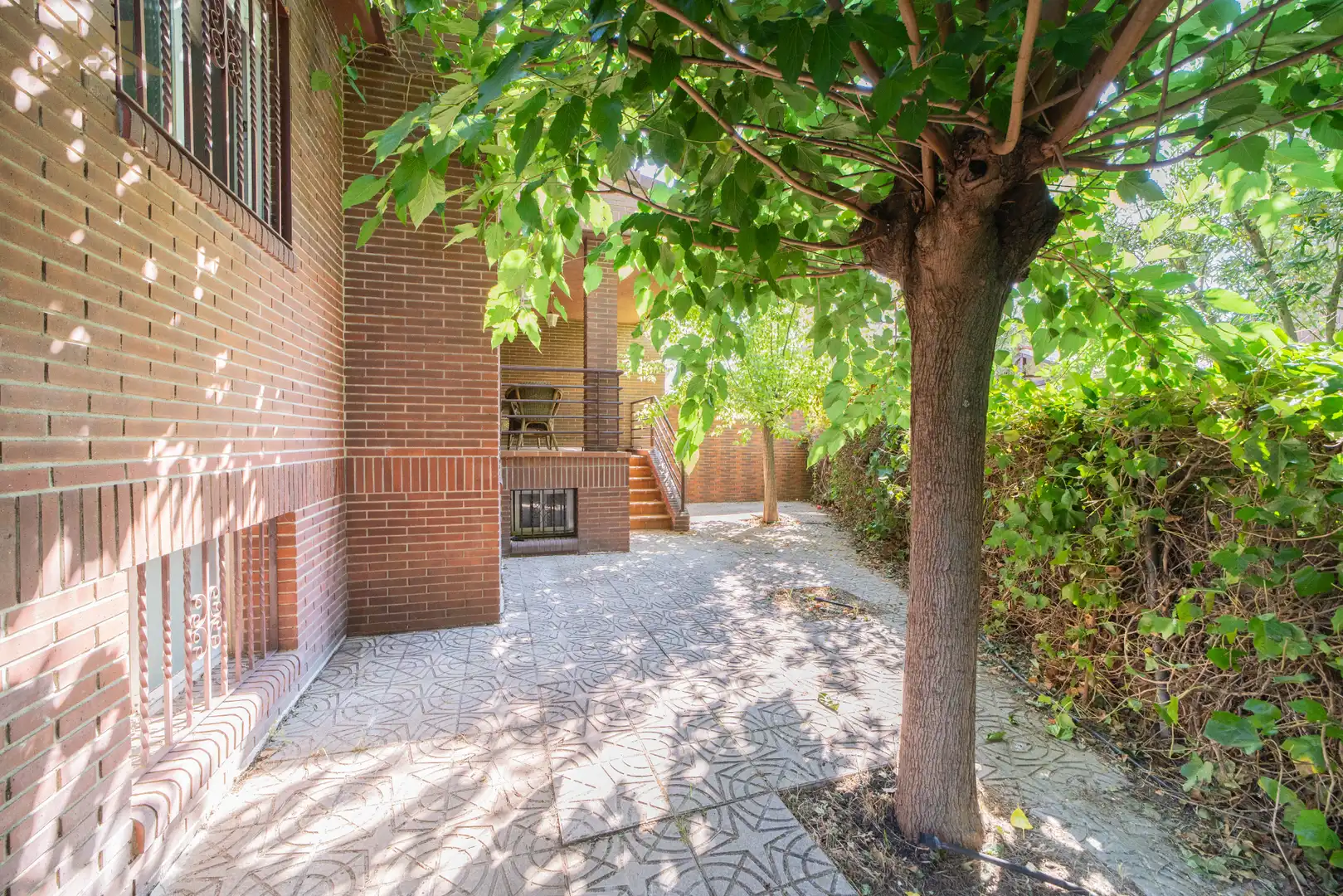 Garden of Detached homes for sale in Villanueva de la Cañada  with Heating, Private garden and Alarm