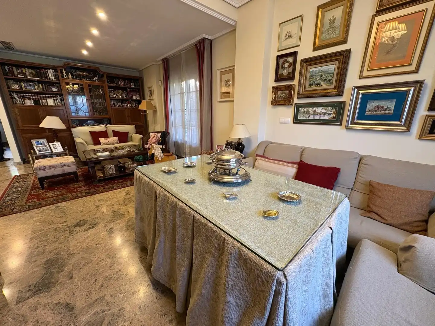 Dining room of Detached homes for sale in Córdoba  with Air Conditioner, Heating and Private garden