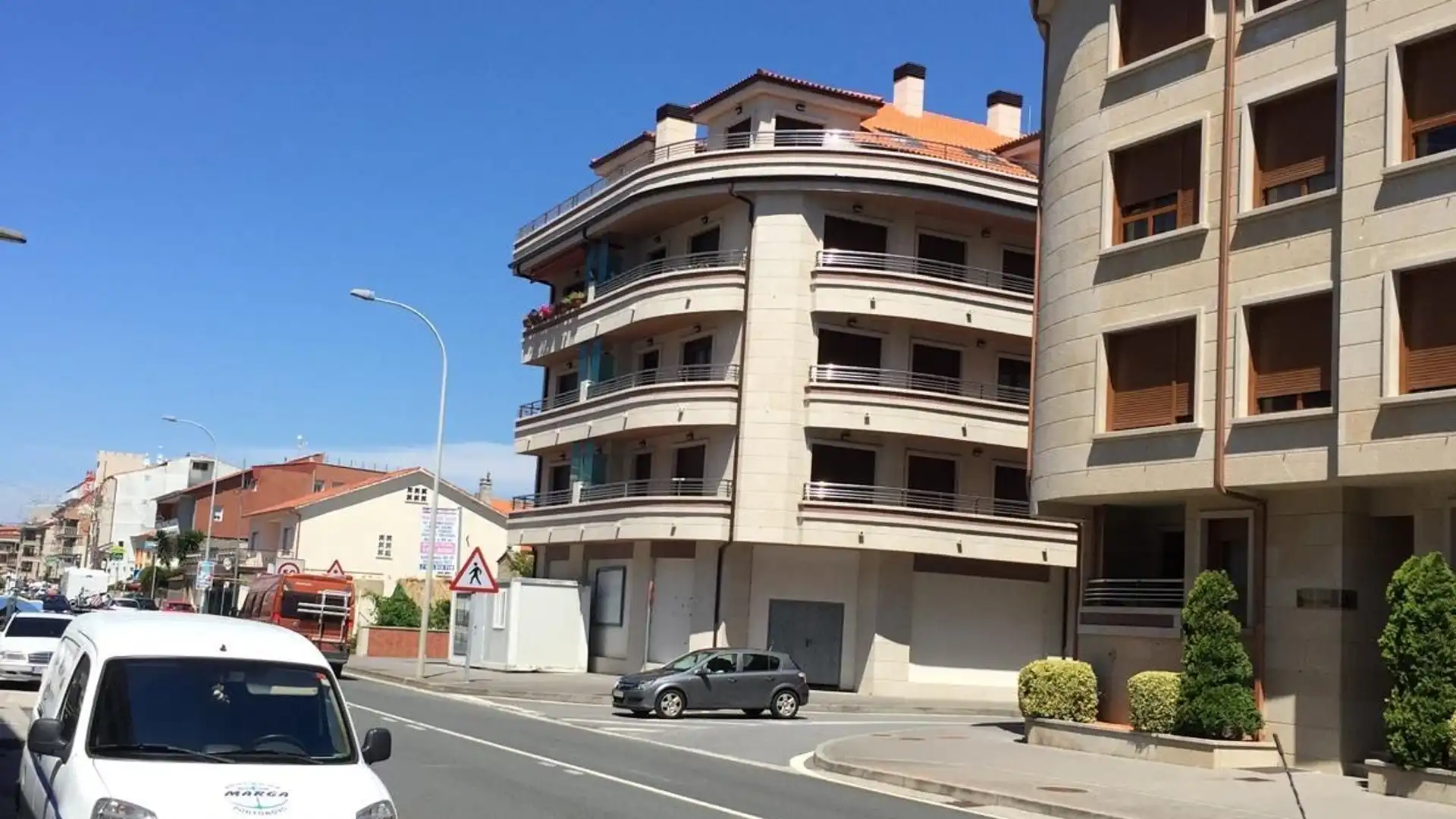 Exterior view of Apartments for sale in Sanxenxo