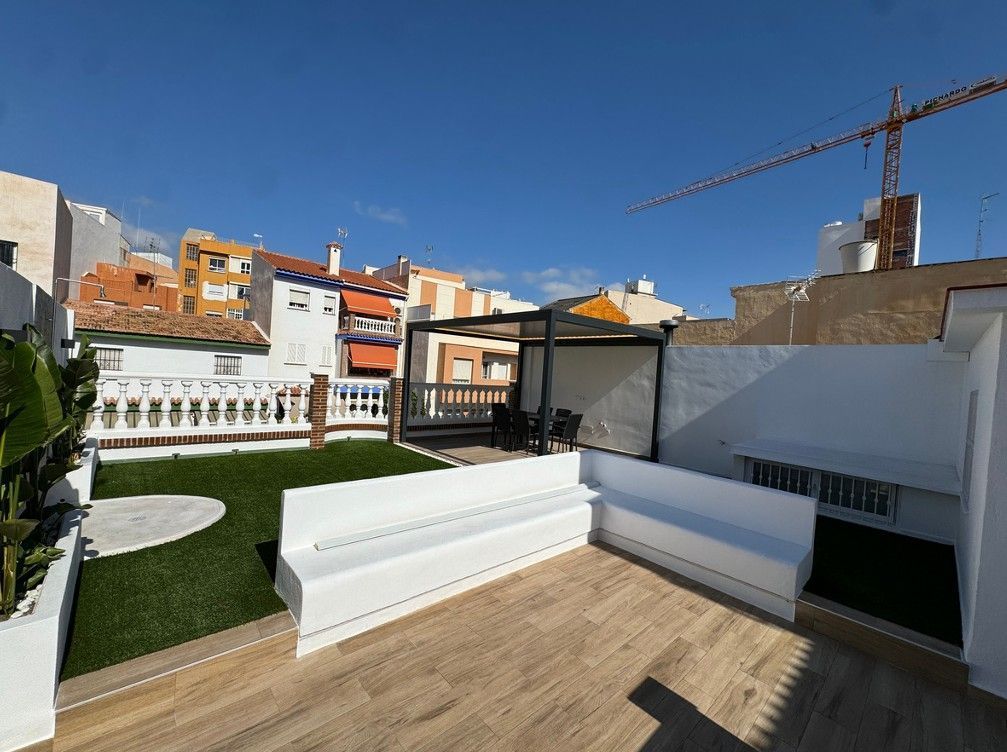 Terrassa de Casa adosada en venda en Málaga Capital amb Aire condicionat, Calefacció i Terrassa