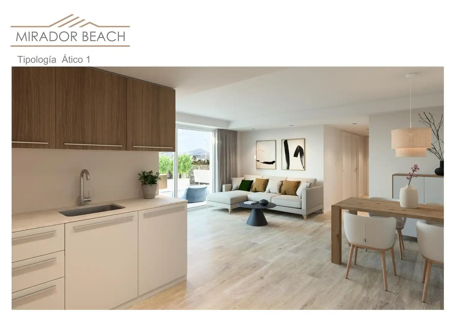 Sala d'estar de Apartament en venda en Moncofa amb Aire condicionat, Calefacció i Jardí privat
