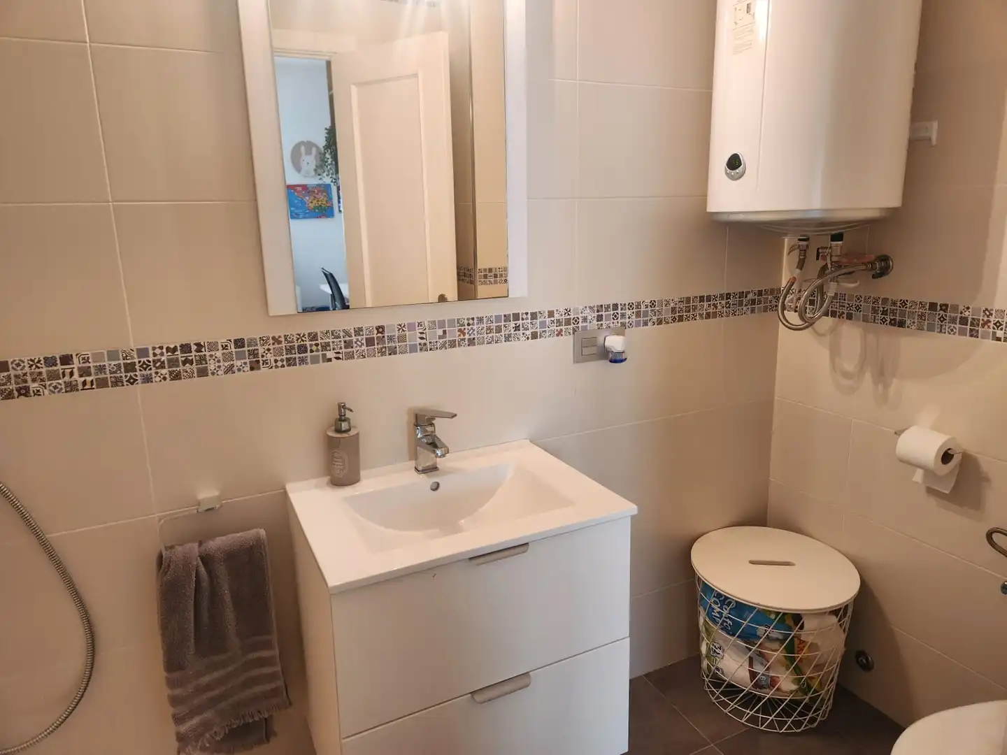 Badezimmer von Wohnung zum Verkauf in San Fernando mit Klimaanlage und Balkon