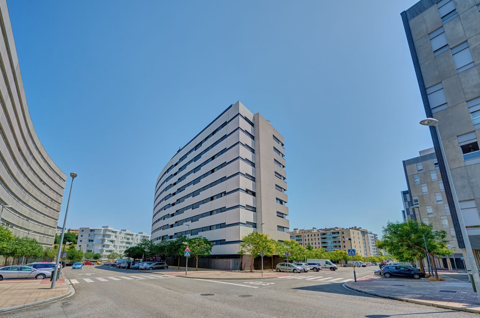 Exterior view of Flat for sale in  Pamplona / Iruña  with Terrace, Storage room and Balcony