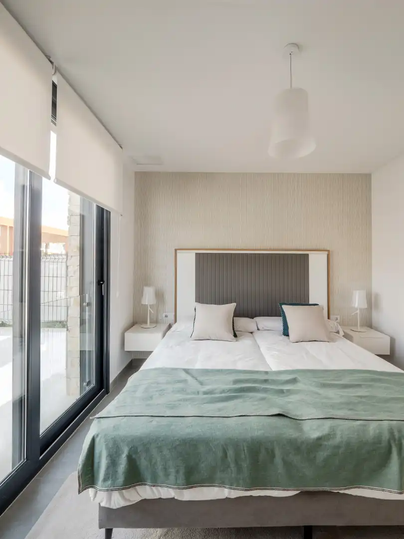 Dormitori de Casa adosada en venda en Capdepera amb Aire condicionat, Jardí privat i Terrassa