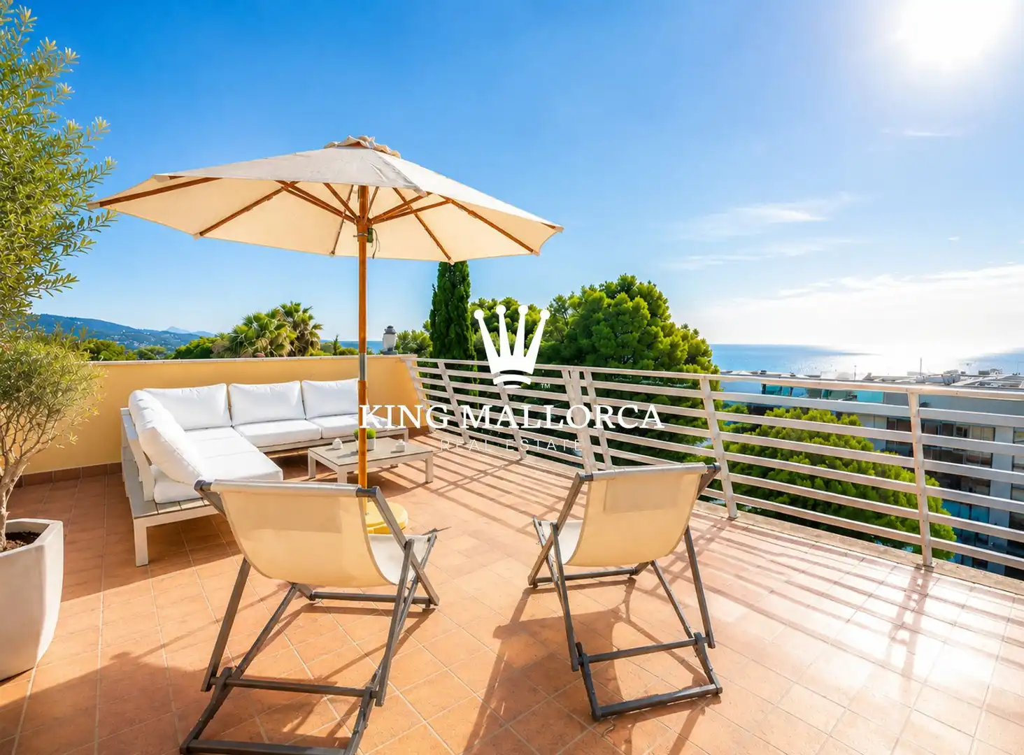 Terrace of Attic for sale in Calvià  with Air Conditioner, Heating and Terrace