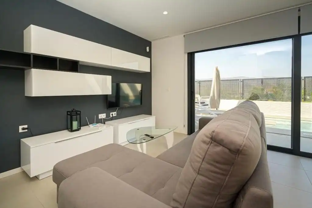 Sala de estar de Casa o chalet de alquiler en Águilas con Aire acondicionado, Calefacción y Terraza