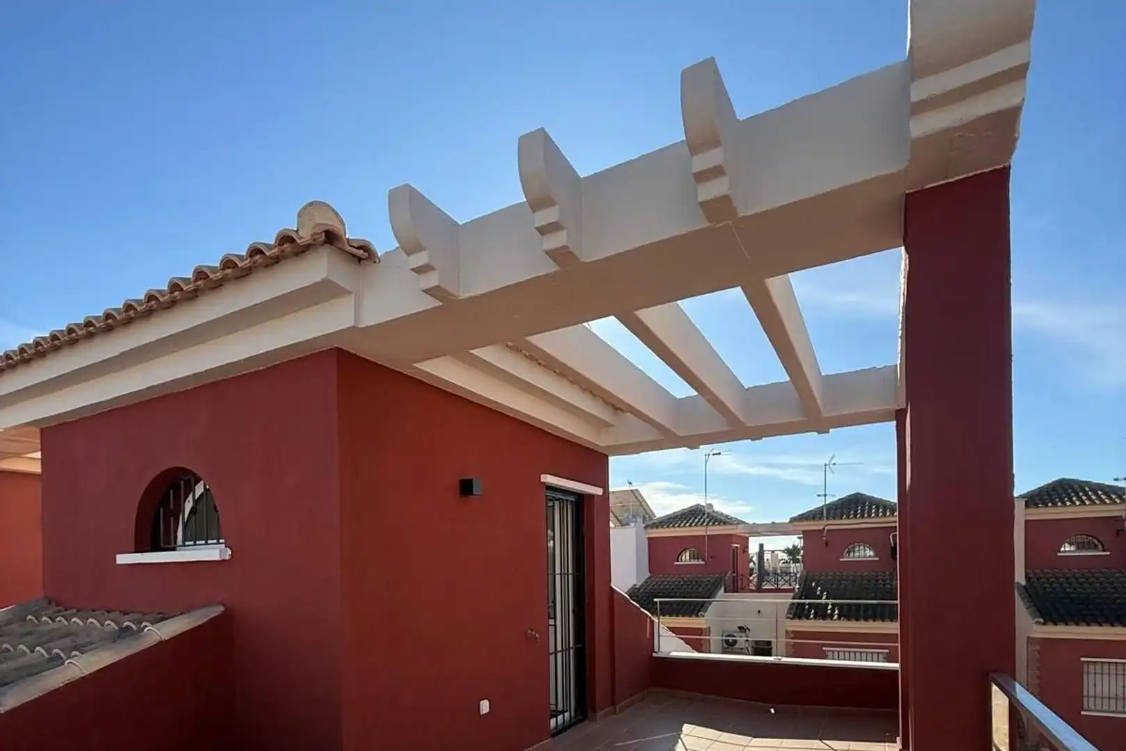 Terrassa de Casa adosada en venda en Pilar de la Horadada amb Balcó