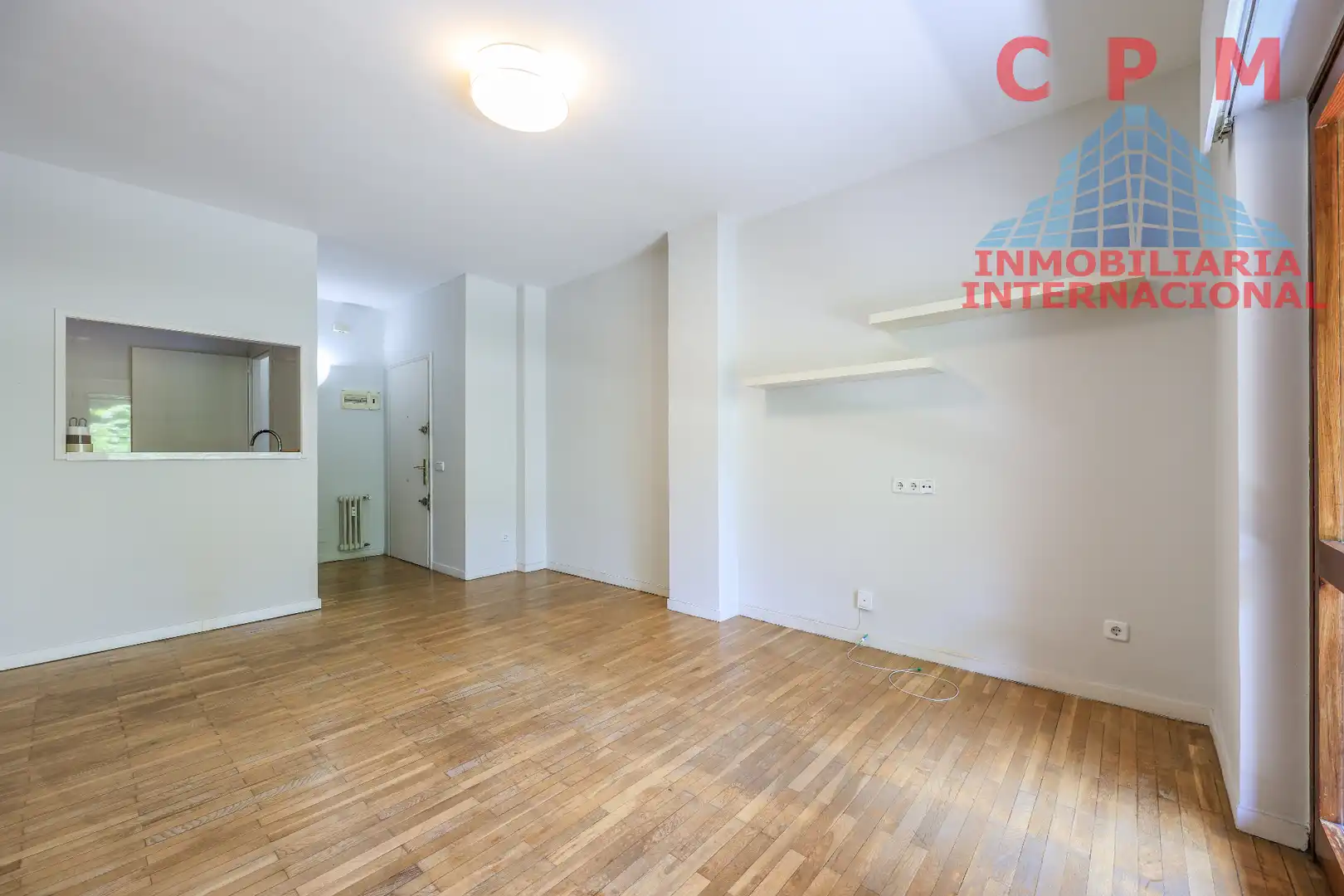 Wohnzimmer von Wohnung zur Miete in Madrid mit Klimaanlage, Heizung und Parkett