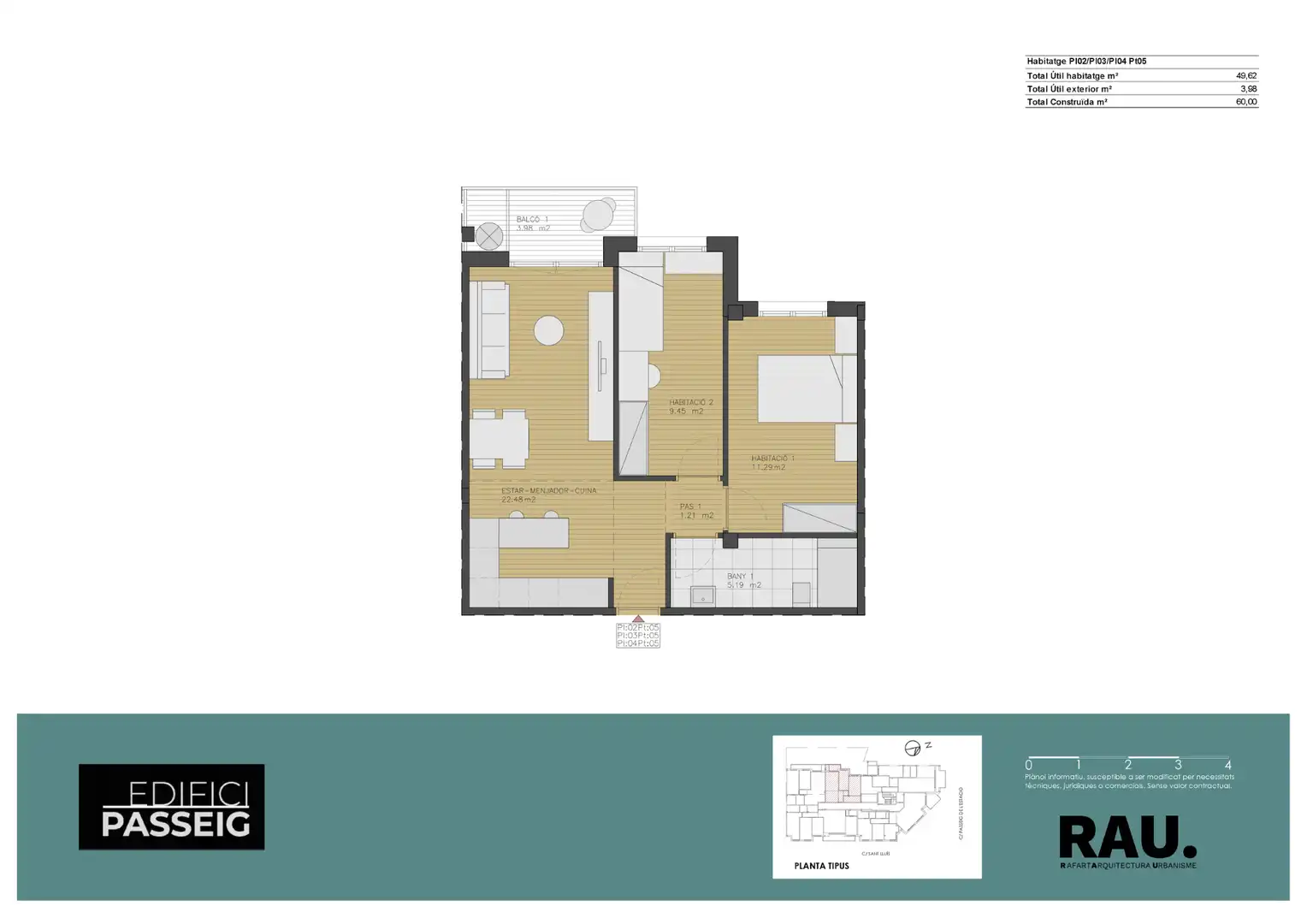 Piso en venta en Passeig de l'Estació, 6, Balaguer