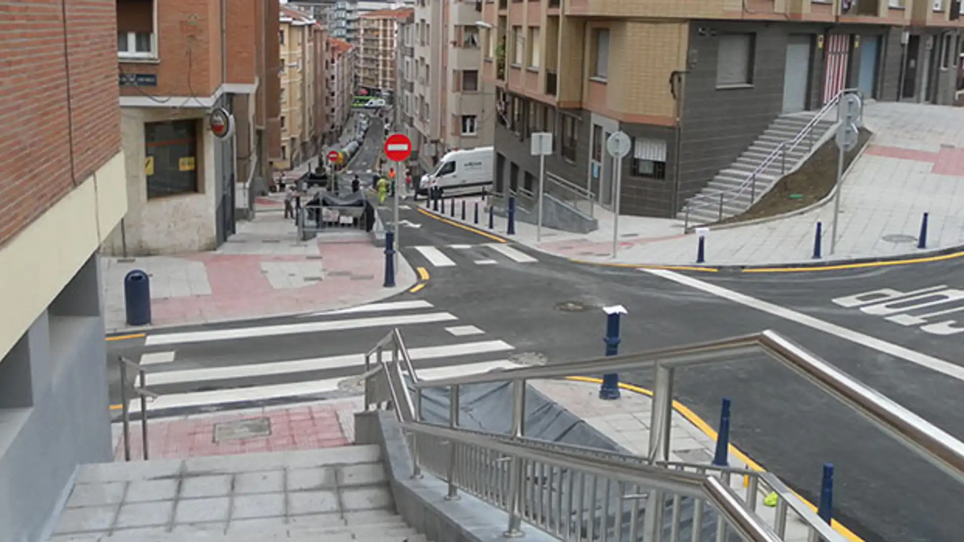 Vista exterior de Piso en venta en Portugalete con Calefacción, Horno y Lavadora