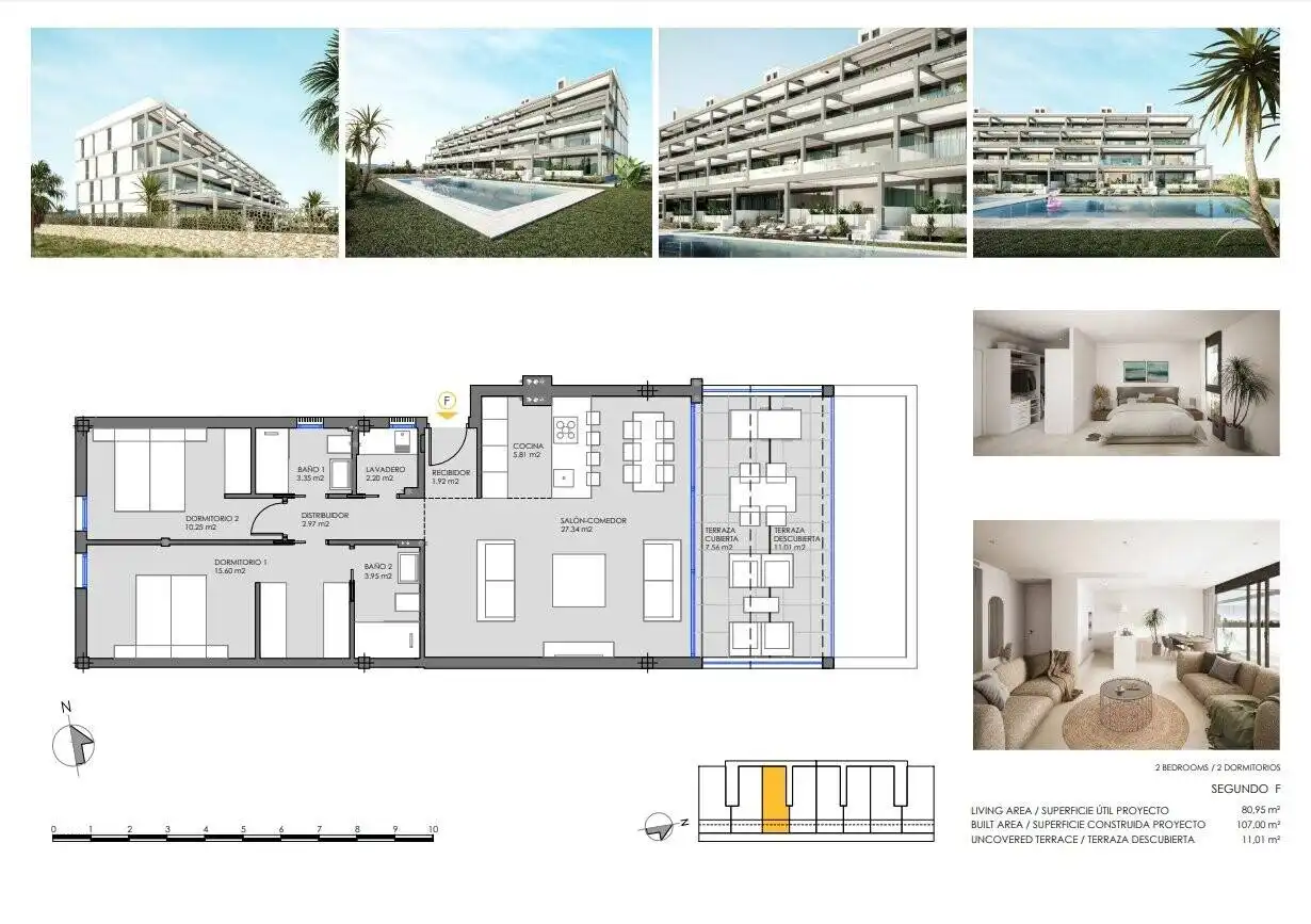 Apartament amb terrassa en venda a Mar Menor de Cartagena – Cabo de Palos, imagen 43