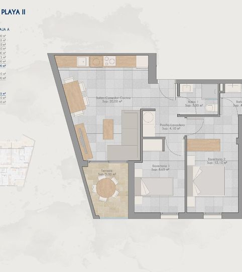 Foto 2 de Apartamento en venta en Los Cuarteros, San Pedro del Pinatar