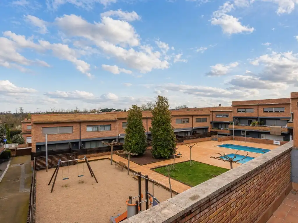 Exterior view of Houses for sale in Fornells de la Selva  with Air Conditioner, Terrace and Community pool
