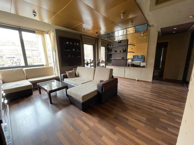 Living room of Flat for sale in  Zaragoza Capital  with Heating, Furnished and Oven